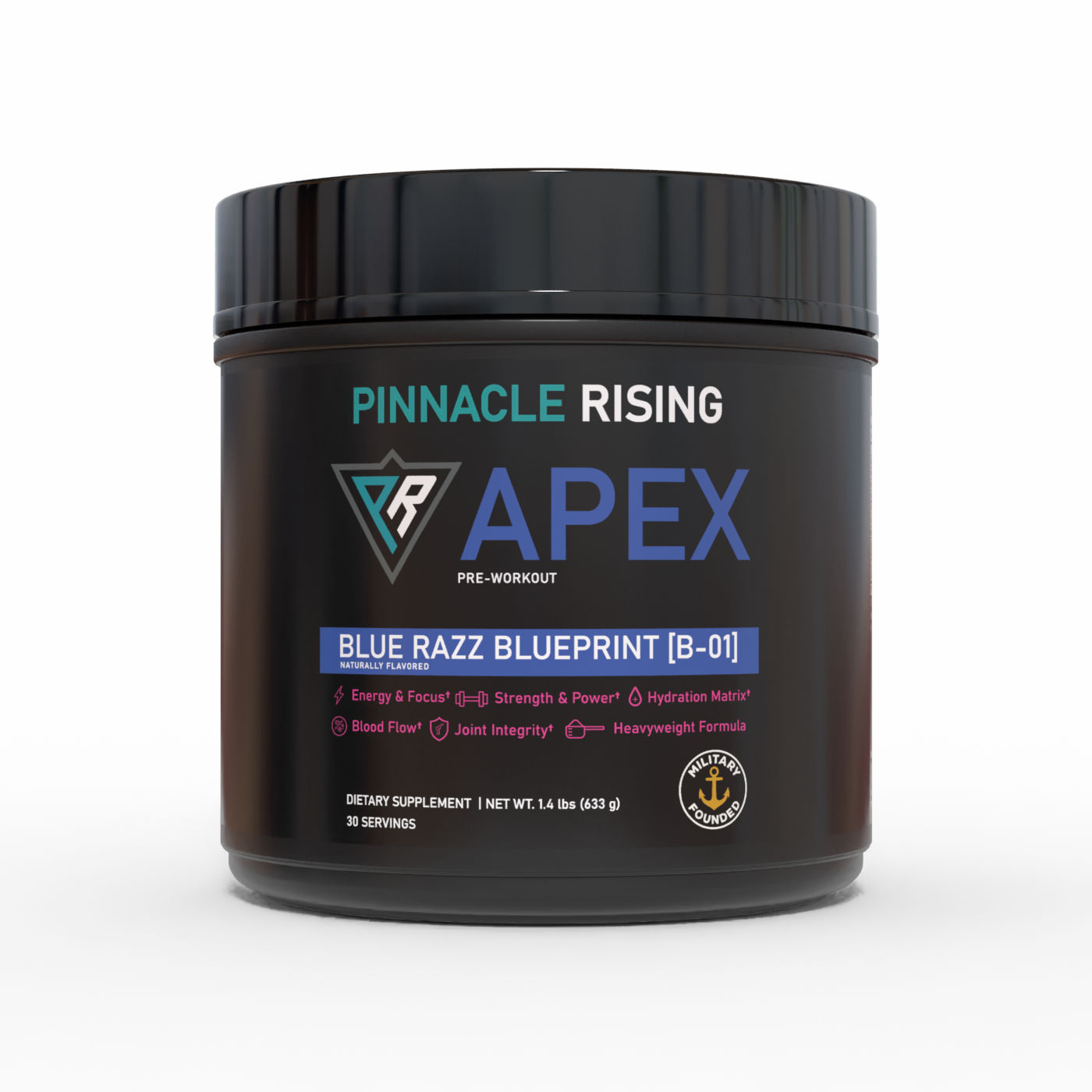 APEX High Performance Pre-Workout (30 Servings | 20g Max-Dose Scoop)